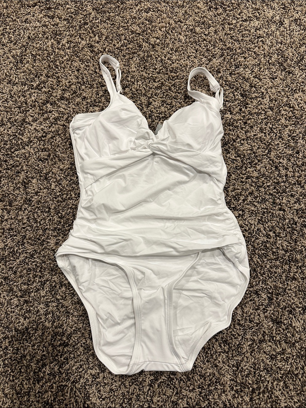 Tommy Bahama White One-Piece Swimsuit